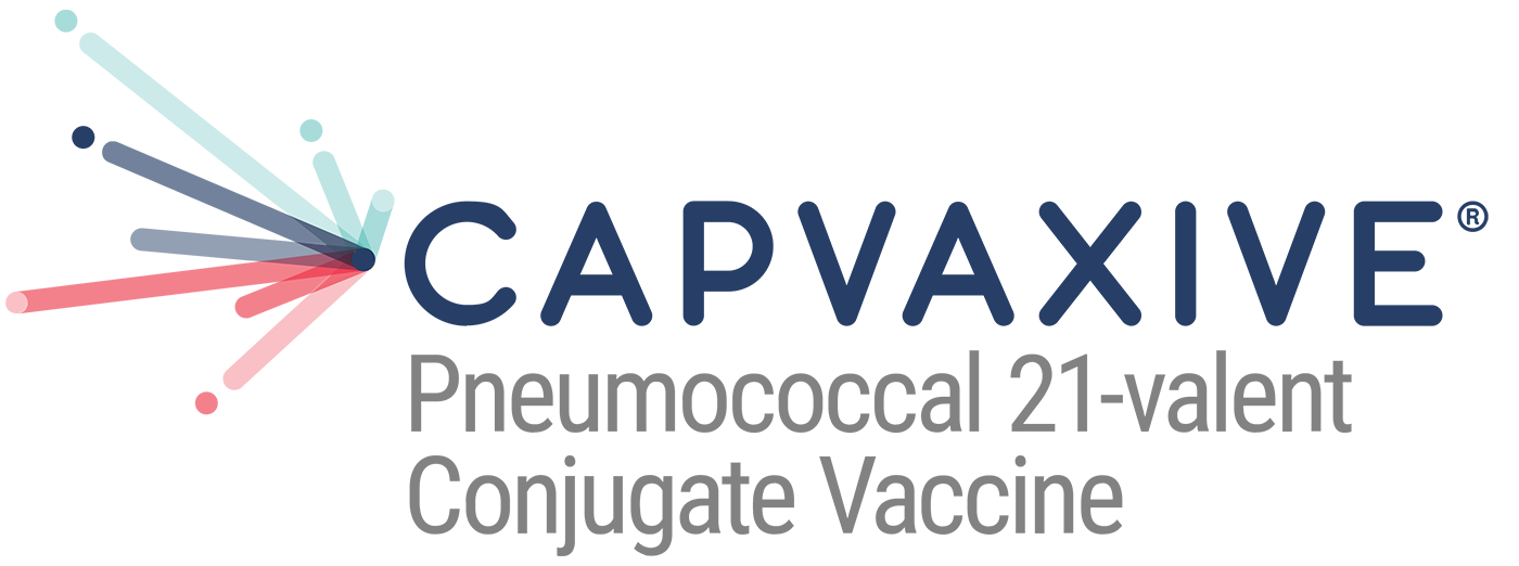 Logotipo de CAPVAXIVE® (Pneumococcal 21-valent Conjugate Vaccine)